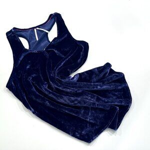 Flowy Purple Sumptuousness!  Anthropologie Suri Velvet Tank Top, Size Small
